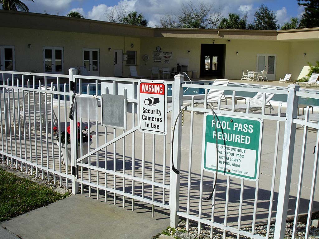 Barkeley Square Community Pool Safety Fence